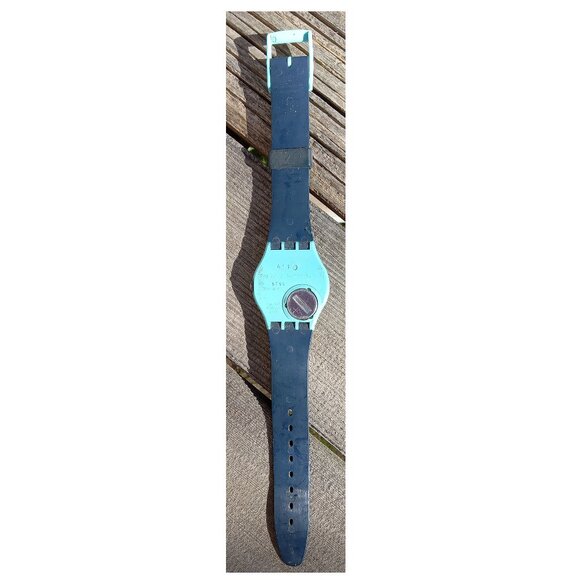 SWATCH WATCH CAYMAN GN137 by LOUISE GIBB - 1994 NEED BATTTERY main image 4
